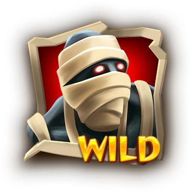 Símbolo Wild na slot Mummy's Gold